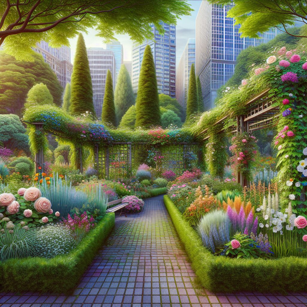 Botanical Beauty in City Gardens