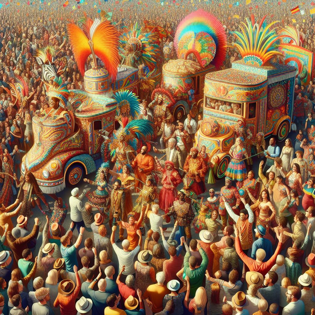 Colorful Cultural Parades at Festivals